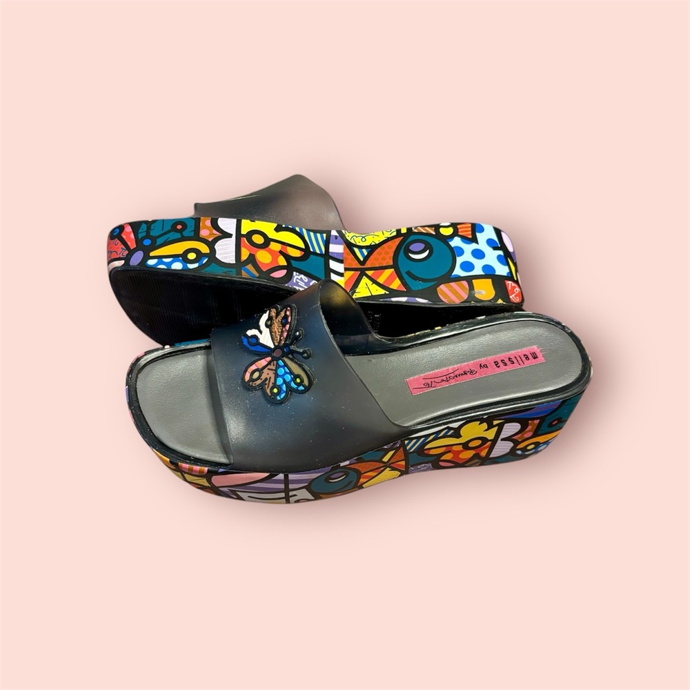 Melissa colorful Platform Y2K Sandals